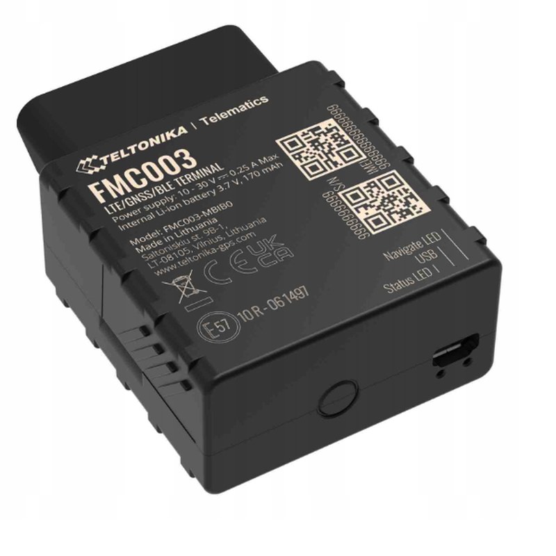Zestaw startowy Sunrise GPS — lokalizator Teltonika FMC003 + karta SIM M2M na 5 lat